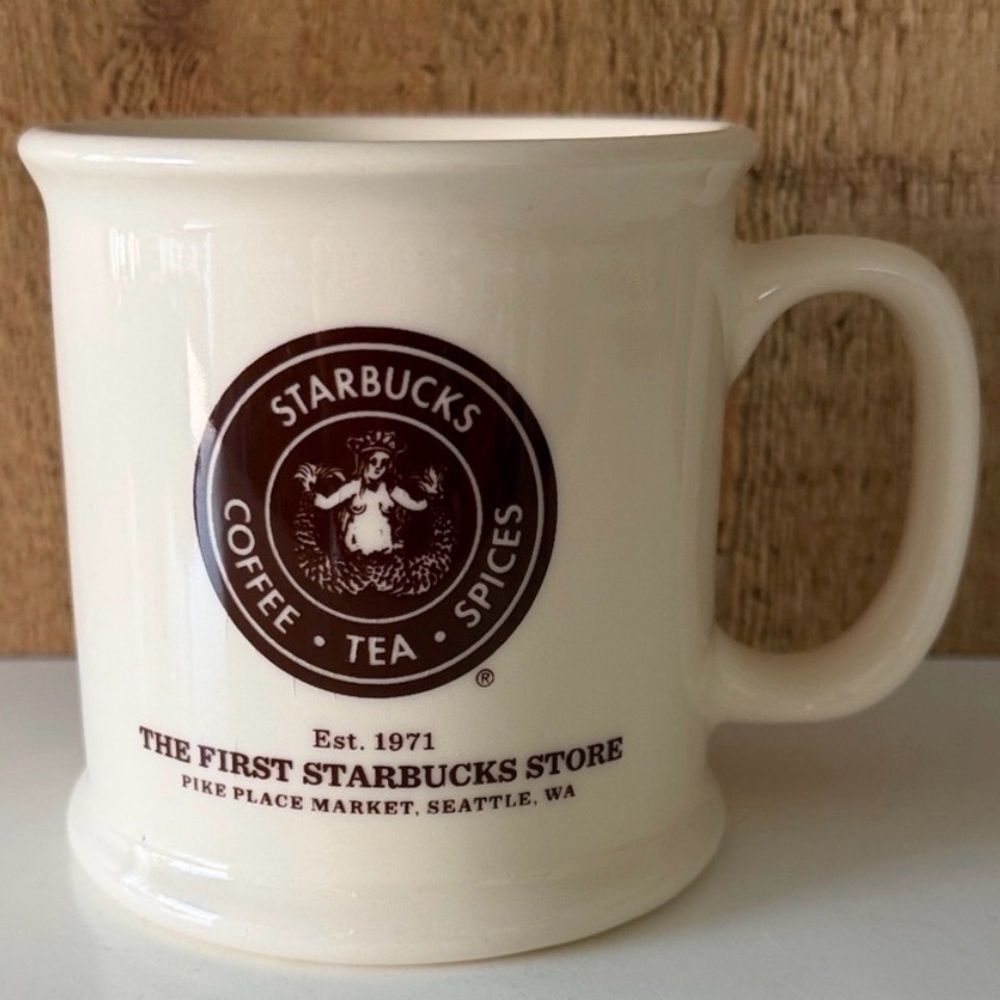 Starbucks “The First Starbucks Store” Pike Place Market, Seattle, WA Ceramic Mug
